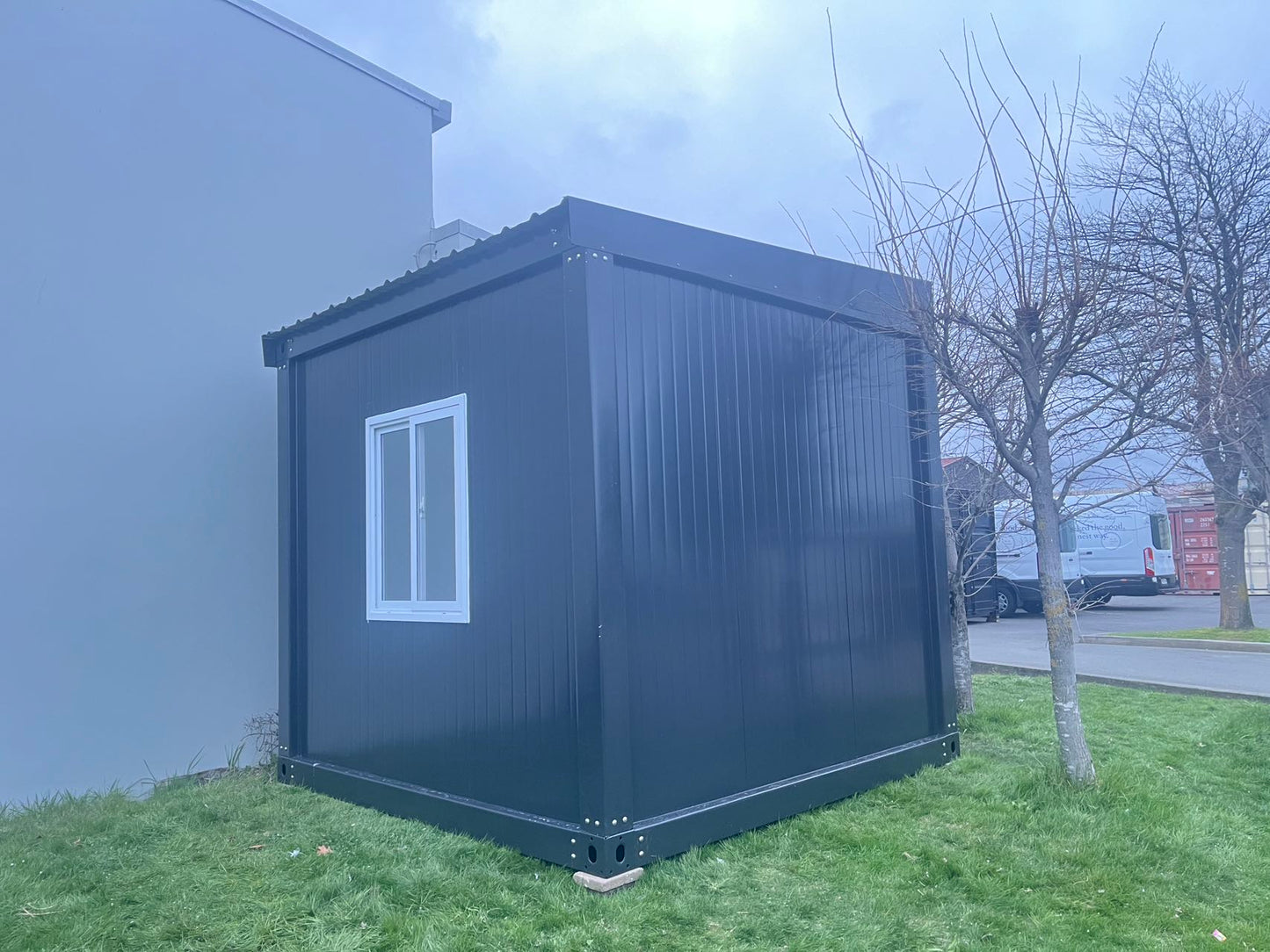 cabin house 3x3 with double roofing