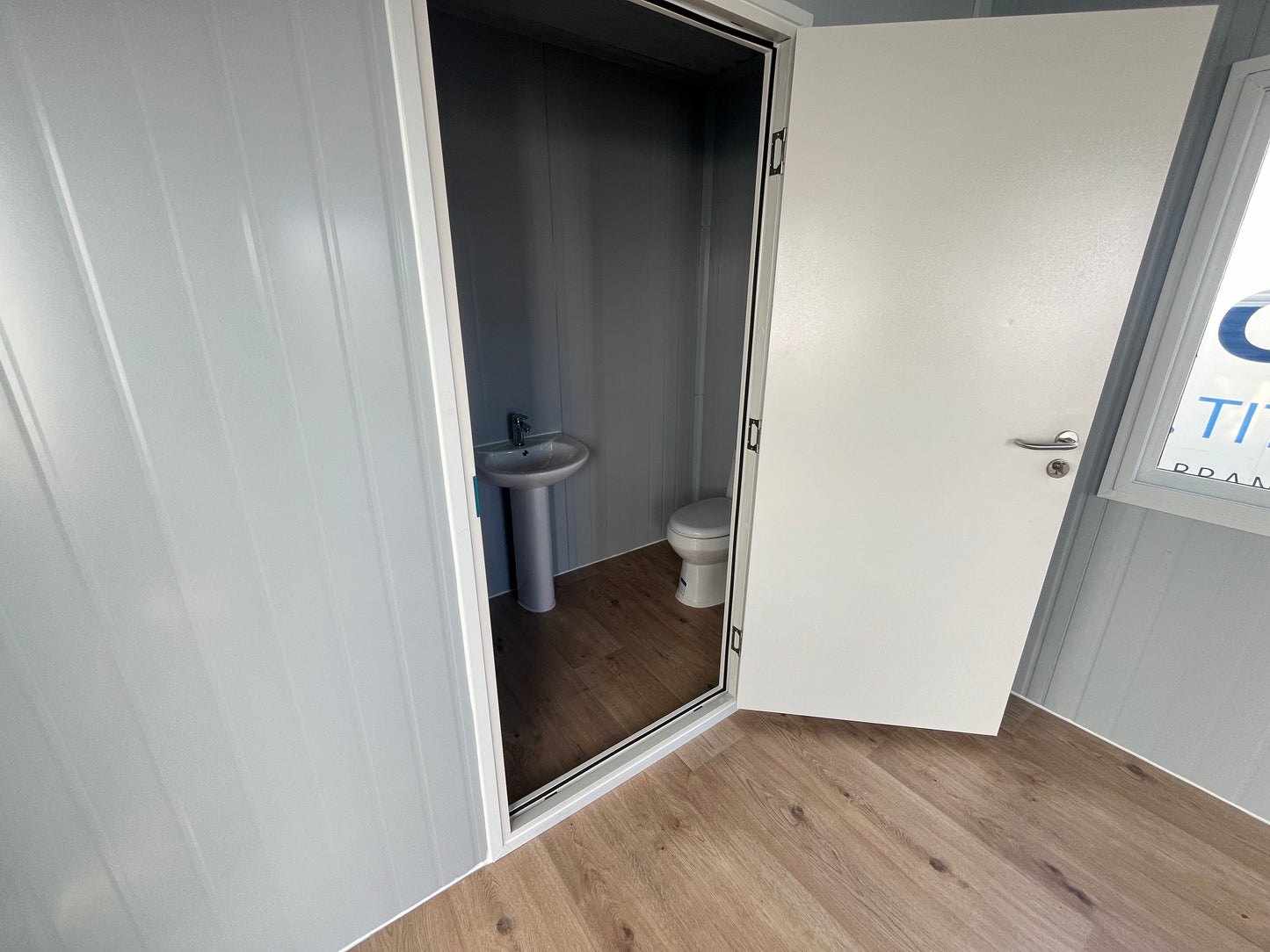 Cabin house 6x3 double roofing with bathroom