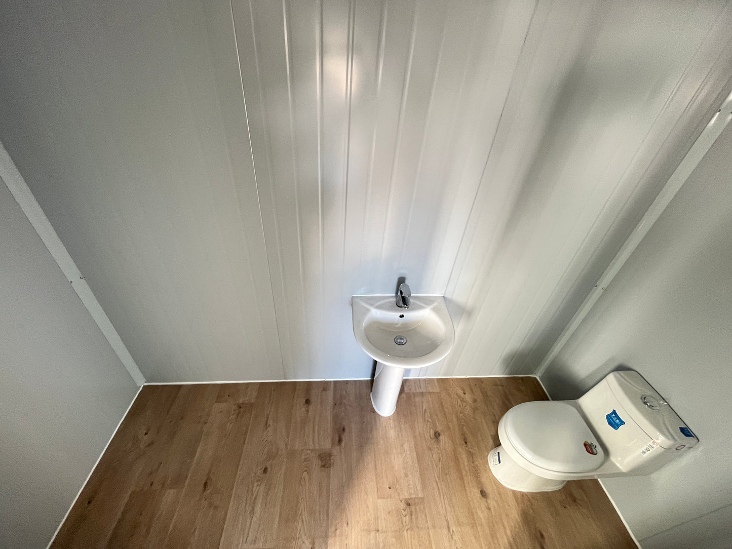 Cabin house 6x3 double roofing with bathroom