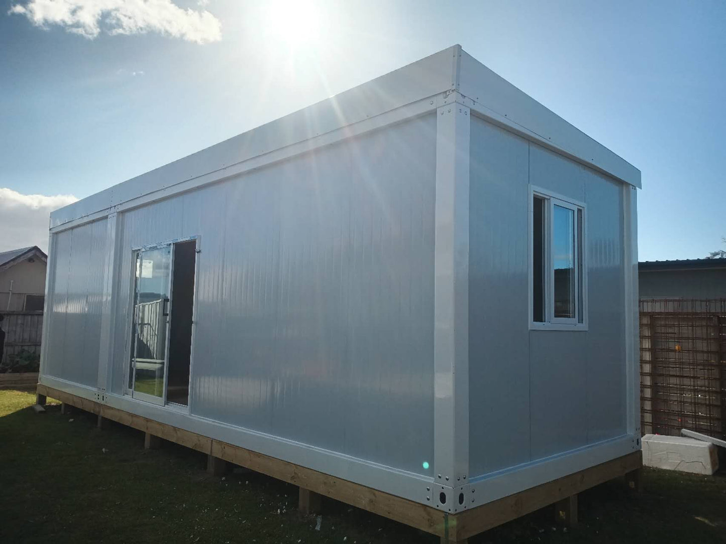 cabin house 9x3 with double roofing