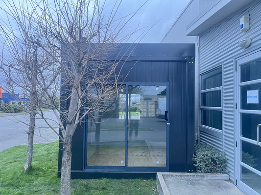 cabin house 3x3 with double roofing