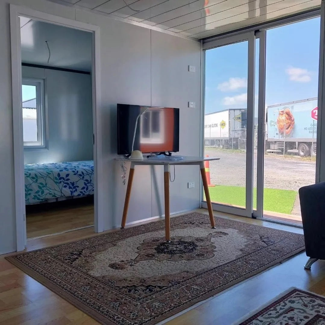 Tiny Homes to ship detachable portable prefab house modern with 2/3 bedrooms