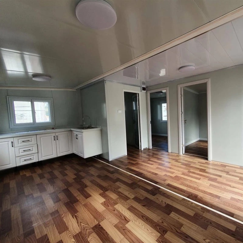 Tiny Homes to ship detachable portable prefab house modern with 2/3 bedrooms